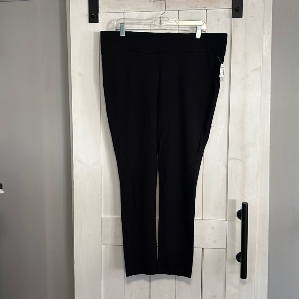 Roz & Ali - Ponte Leggings - Black
